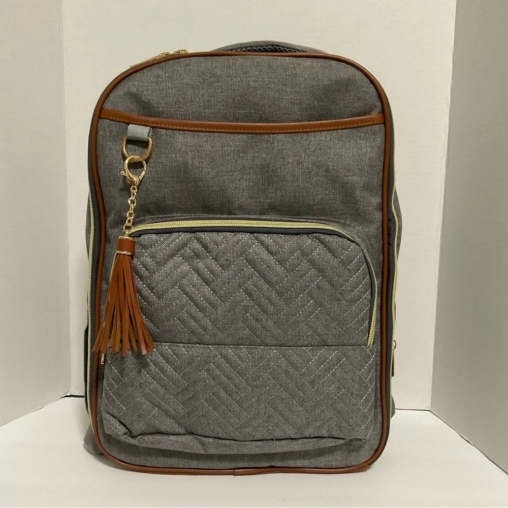 Diaper backpack bag
